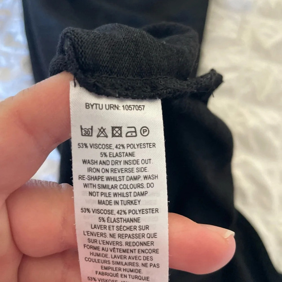 French Connection midi  knit open slit - Picture 13 of 14